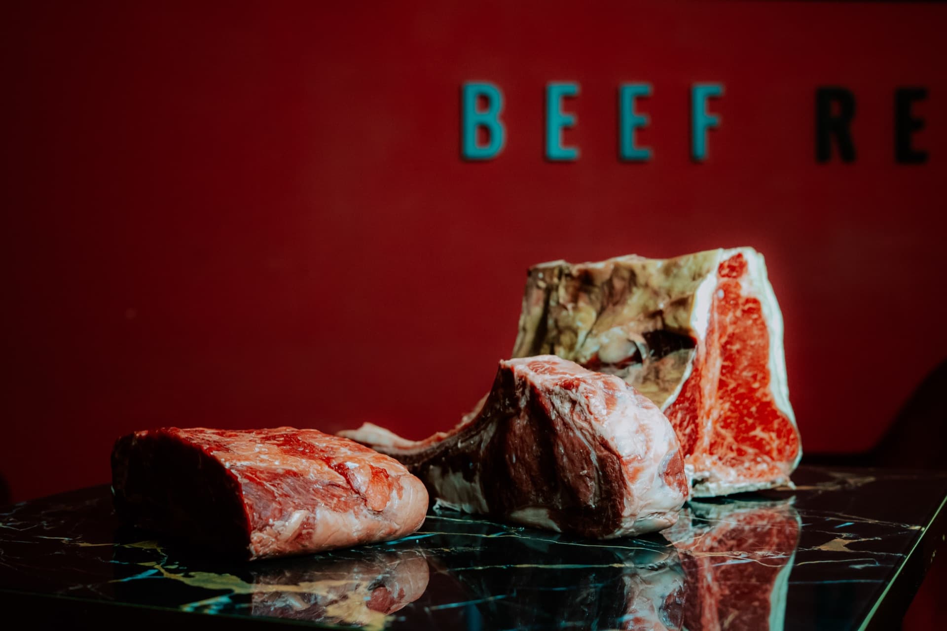 Tagli di carne selezionati — griglia Carpaccio Beef Restaurant
