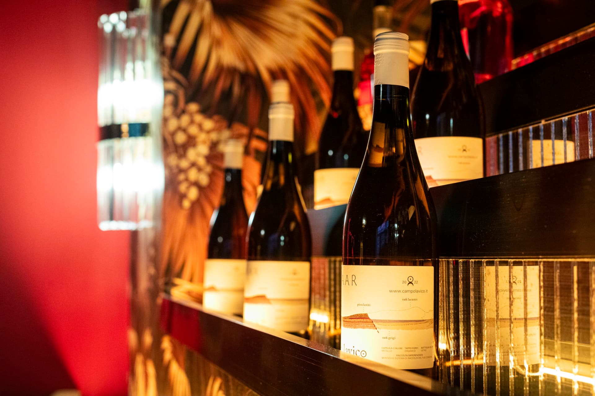 Selezione vini Carpaccio Beef Restaurant
